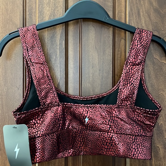 28. Electric Yoga Crocodile Gloss Bra - Picture 3 of 7